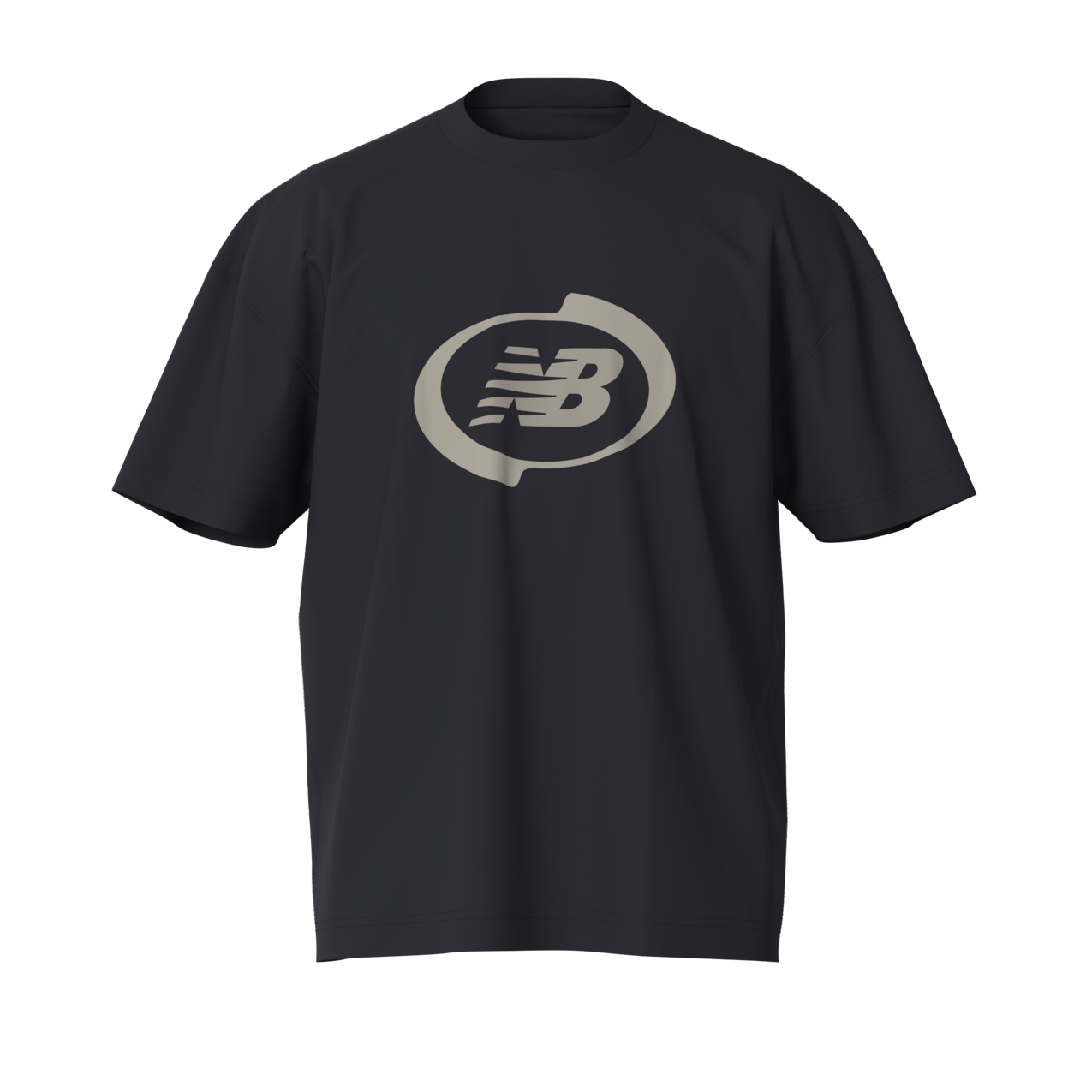 New Balance Men's Trackside T-Shirt - Dark Night