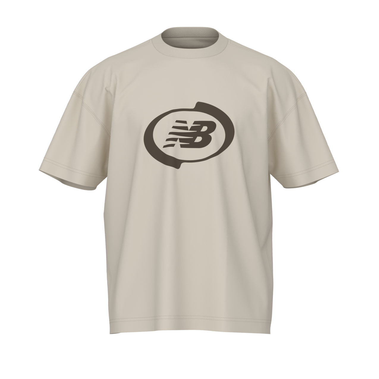 New Balance Men's Trackside T-Shirt - Linen