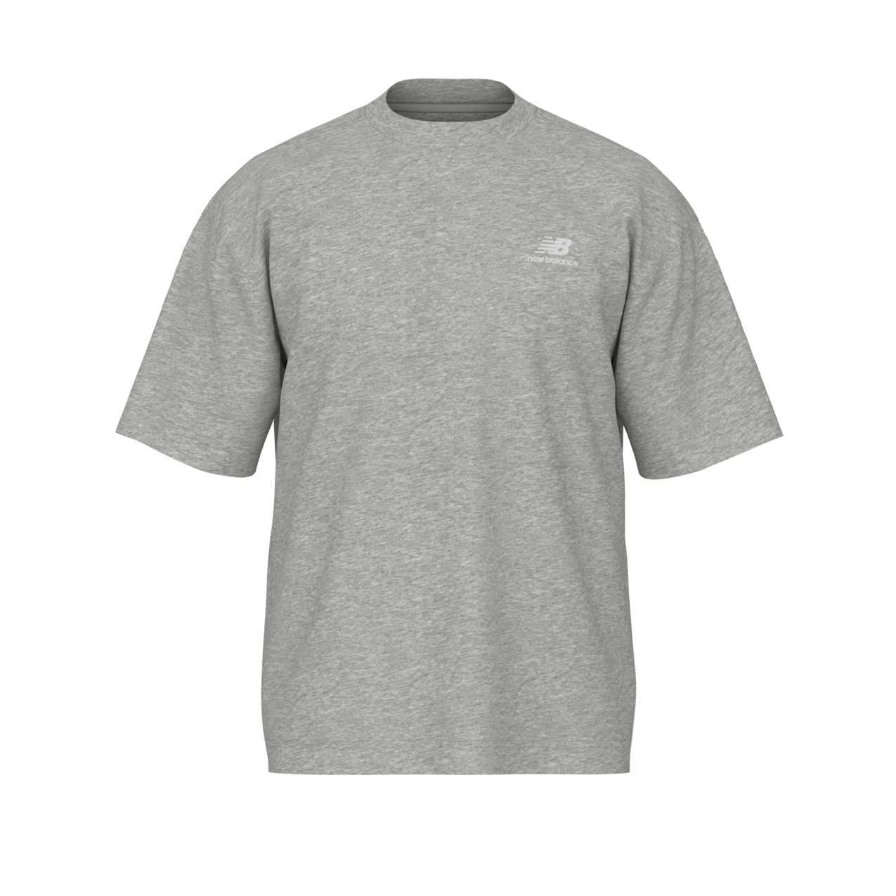 New Balance Men's Athletics Jersey T-Shirt - Boylston Grey Heather