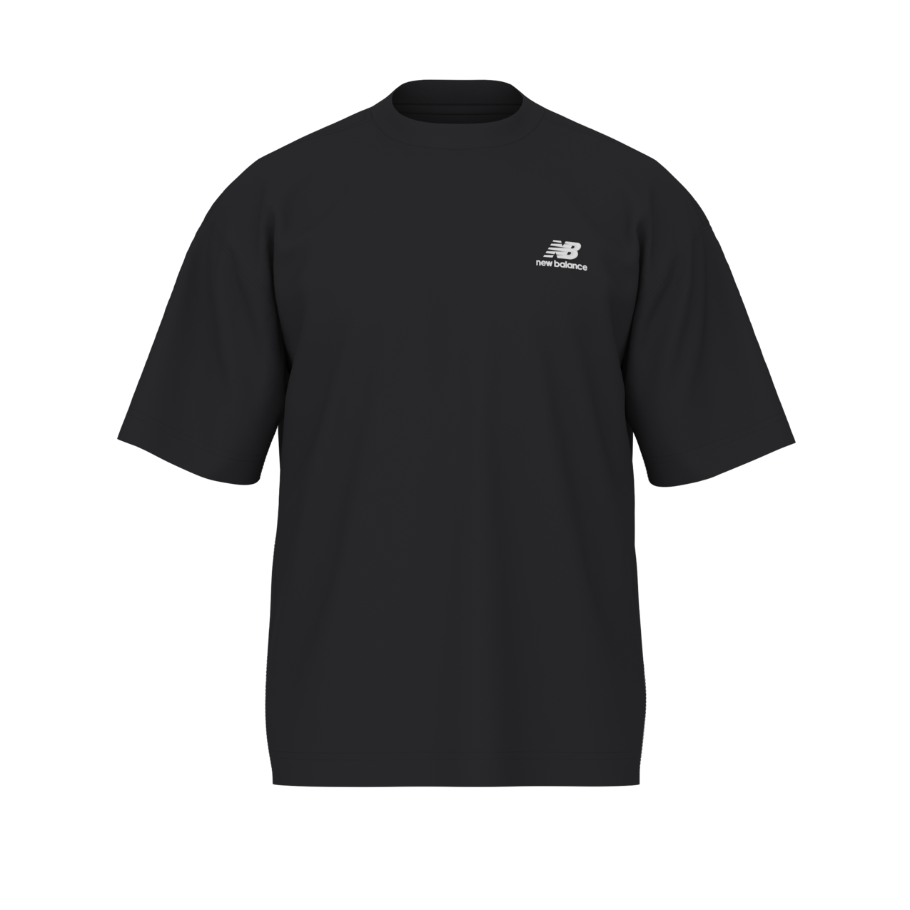 New Balance Men's Athletics Jersey T-Shirt - Black