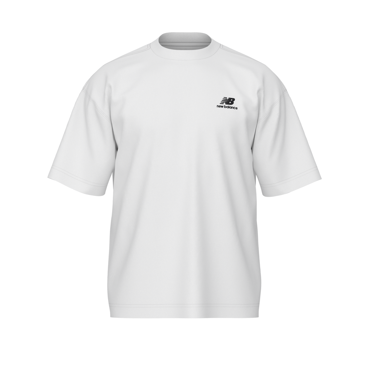 New Balance Men's Athletics Jersey T-Shirt - White