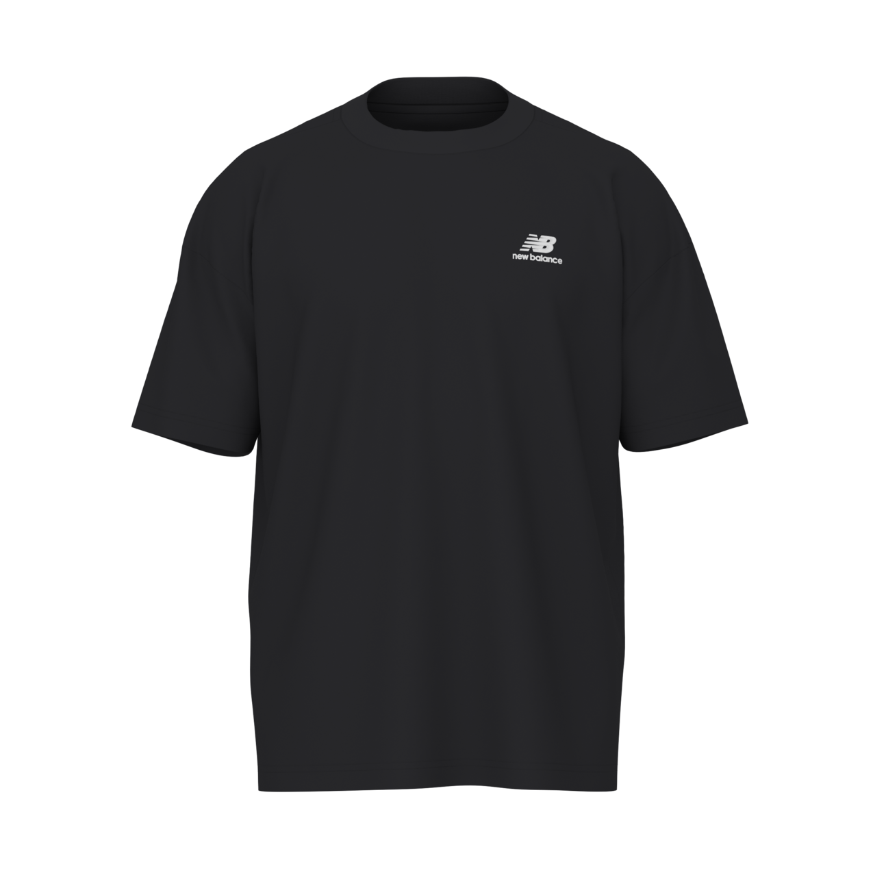 New Balance Men's Athletics  Oversized  T-Shirt - Black