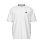 New Balance Men's Athletics  Oversized  T-Shirt - White