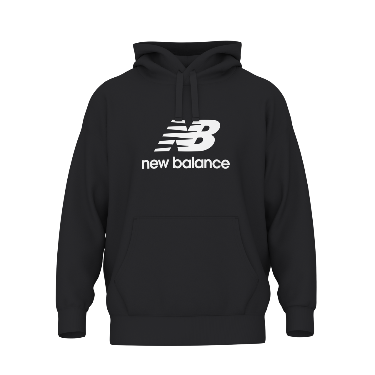 New Balance Men's Athletics Fleece Logo Hoodie