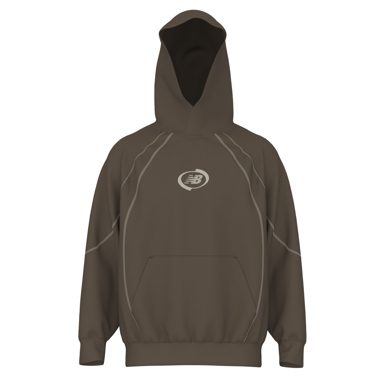 New Balance Men's Trackside Fleece Hoodie - Unagi
