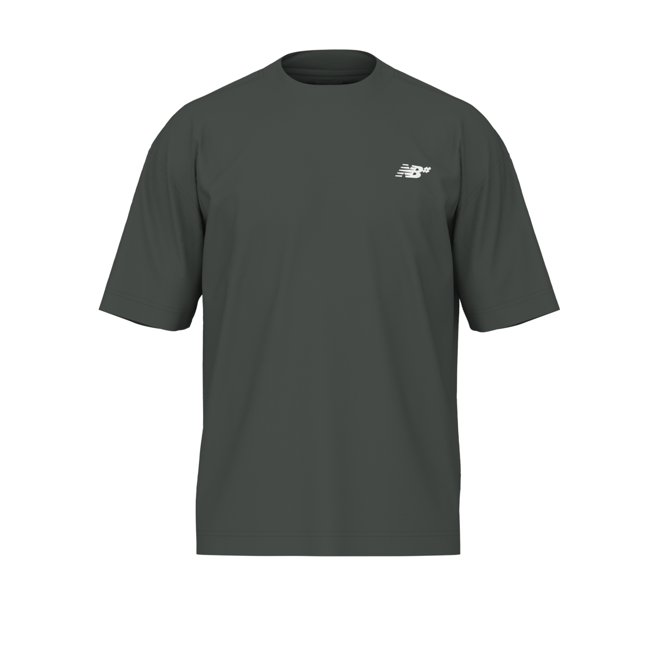 New Balance Men's NB Numeric Small Logo T-Shirt - Ivy Vine
