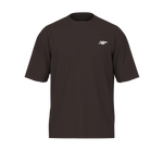 New Balance Men's NB Numeric Small Logo T-Shirt - Black Coffee