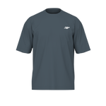 New Balance Men's NB Numeric Small Logo T-Shirt - Shadow Blue