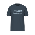 New Balance Men's Sport Graphic Cotton T-Shirt - Sterling Blue