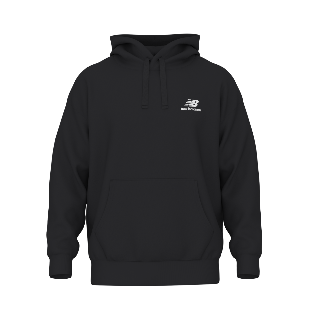 New Balance Men's Athletics Fleece Hoodie - Black