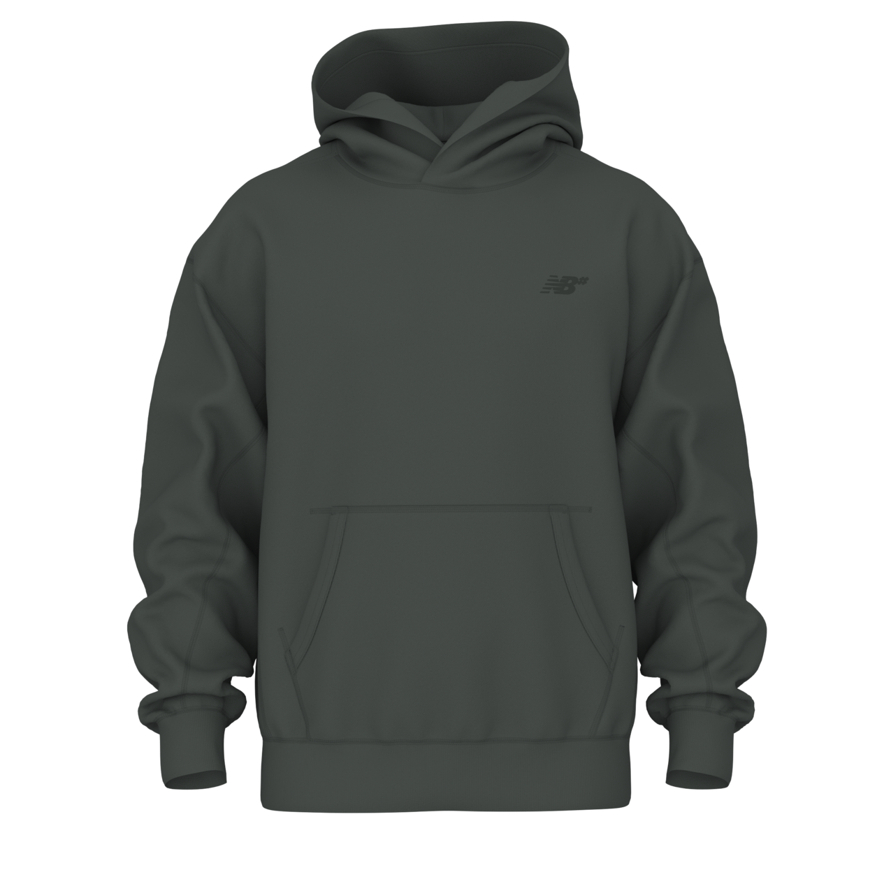 New Balance Men's Numeric French Terry Hoodie - Ivy Vine