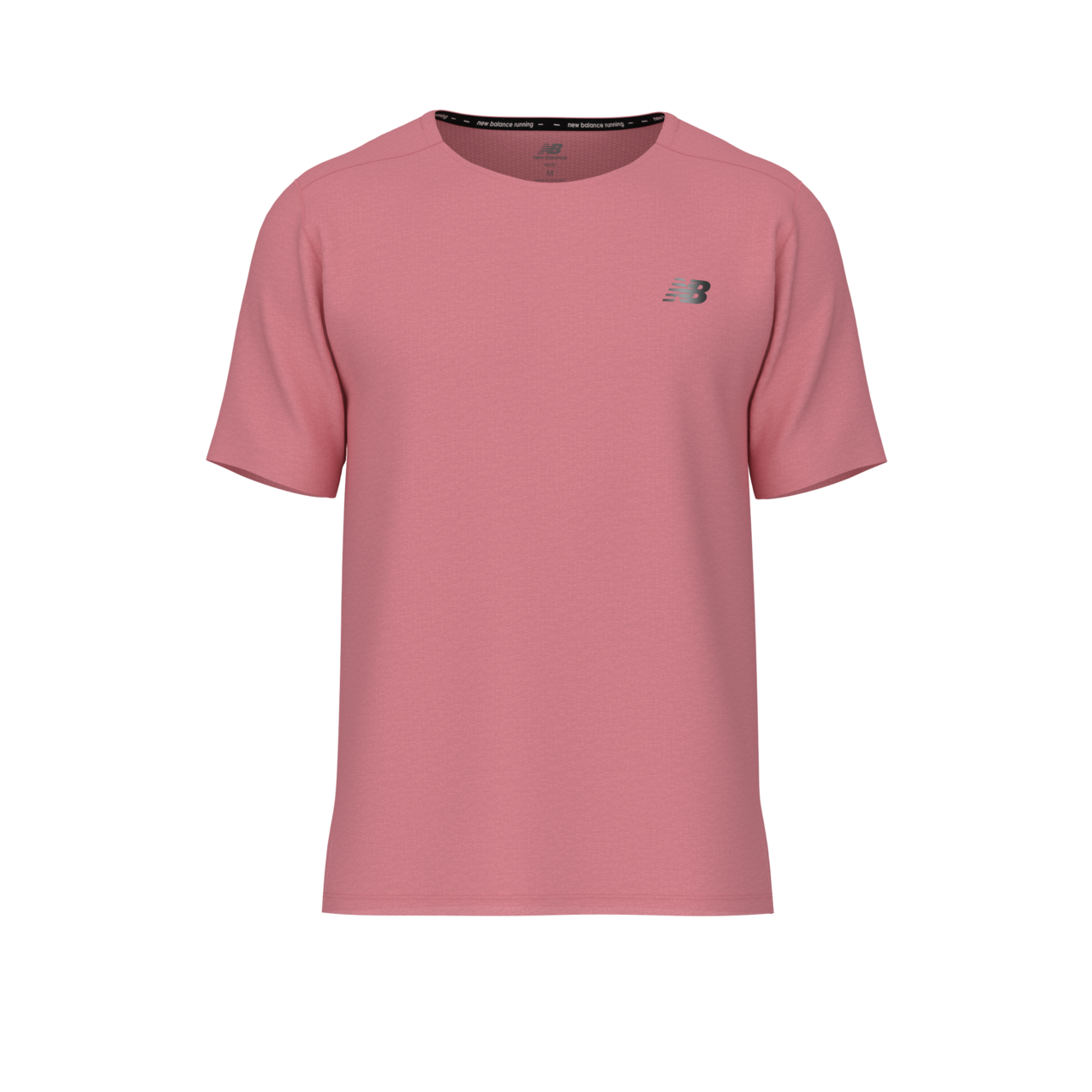 New Balance Men's RC Essential T-Shirt - Pink Light Heather