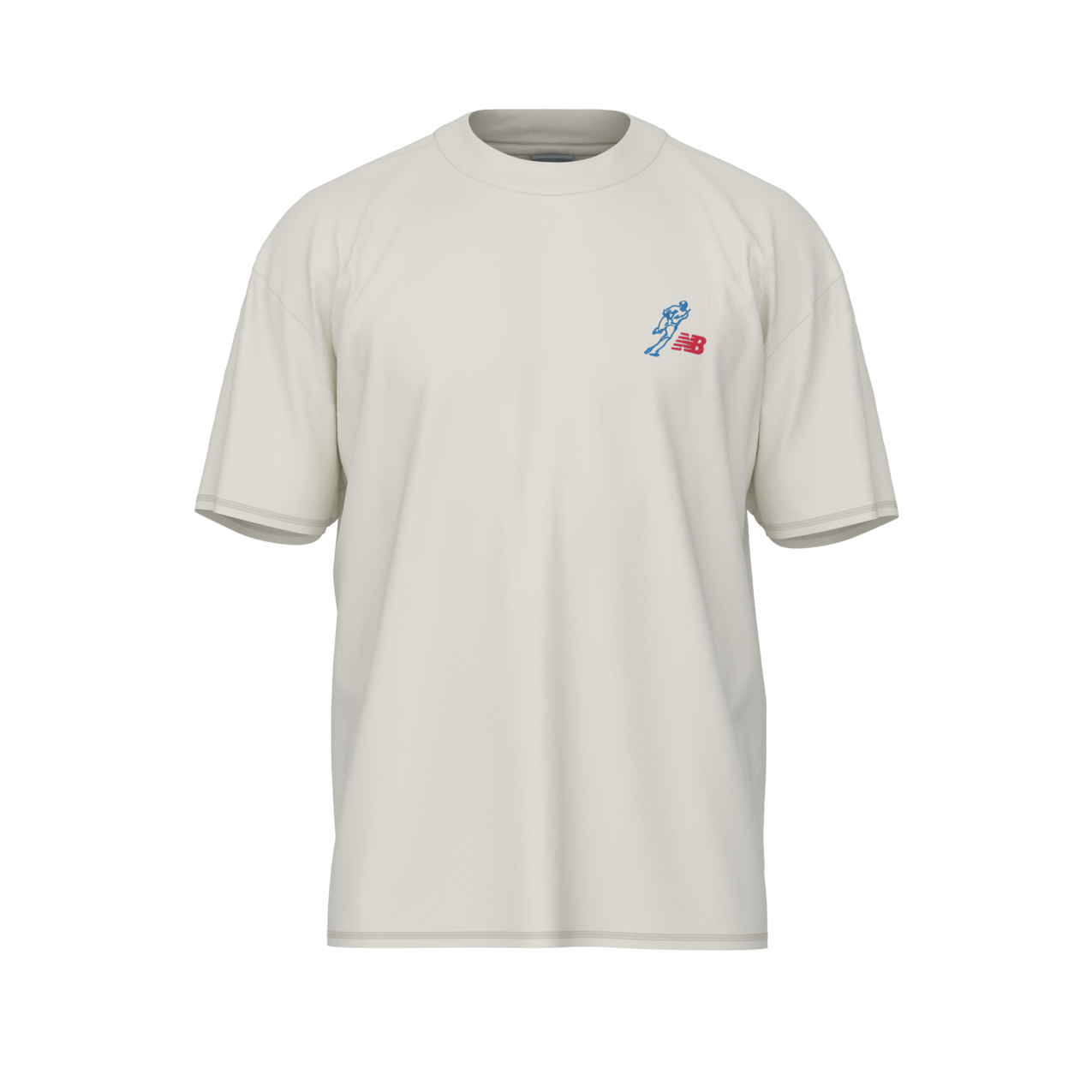 New Balance Men's Shohei Logo Embroidery T-Shirt - Sea Salt