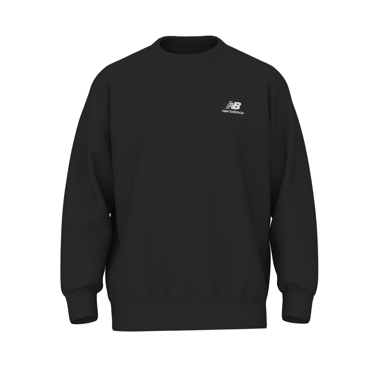 New Balance Men's Athletics Fleece Crew - Black