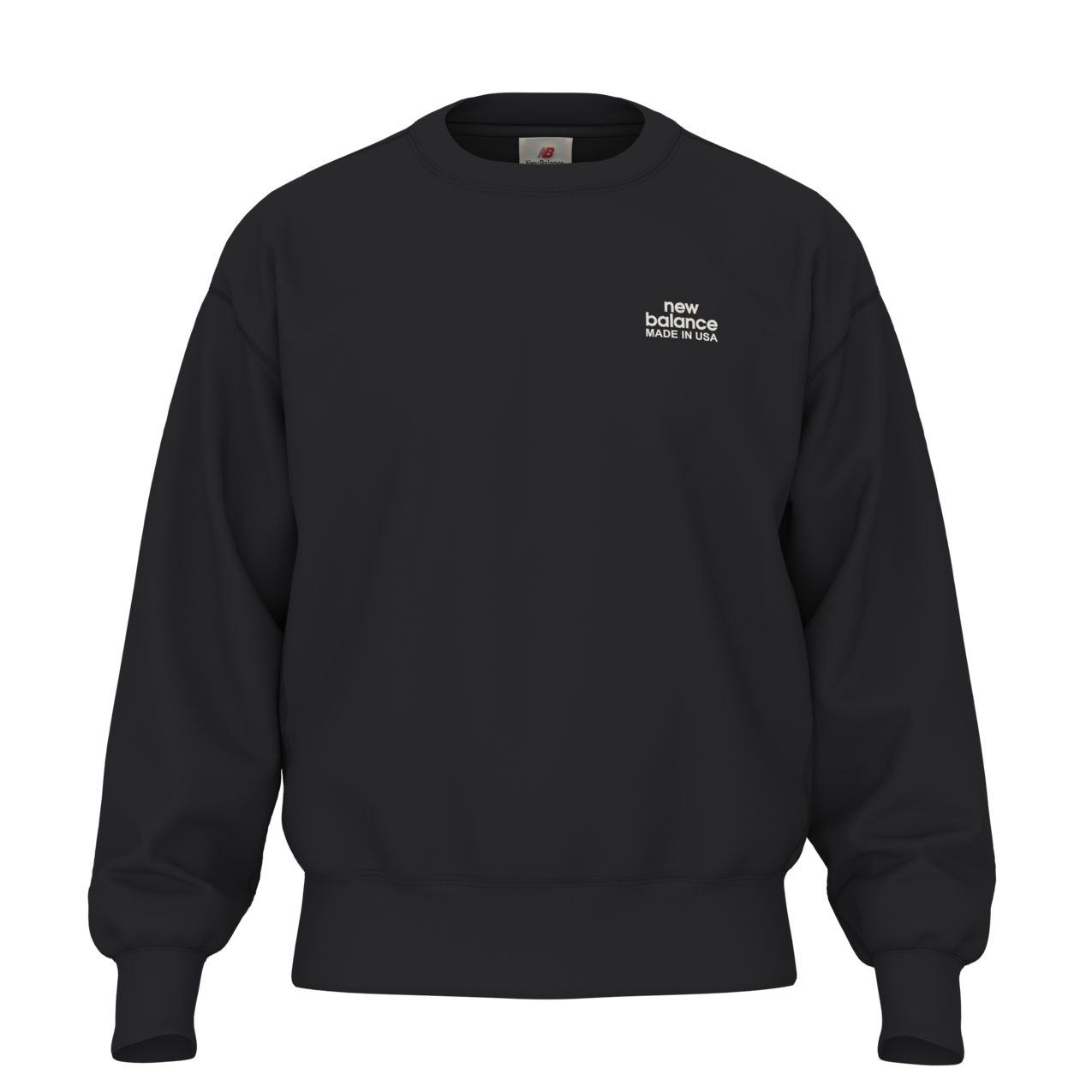 New Balance Men's Made in USA Core Crewneck - Black