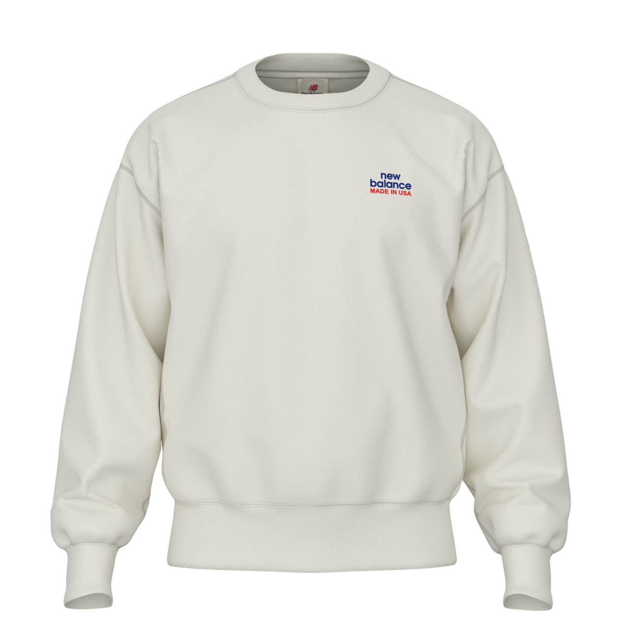 New Balance Men's Made in USA Core Crewneck - Sea Salt