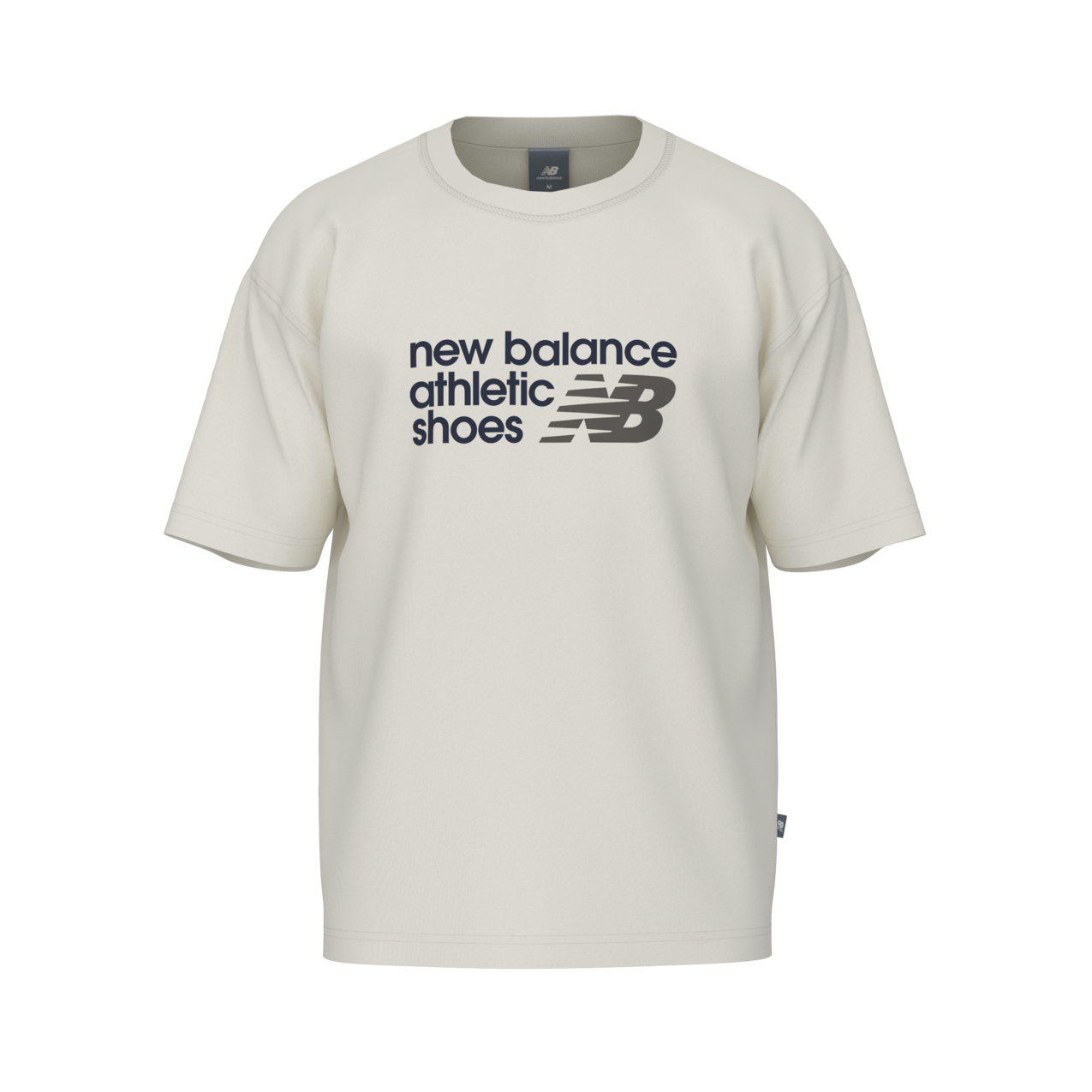 New Balance Men's Premium Logo Chest T-Shirt - Sea Salt