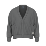 New Balance Men's Shohei French Terry Cardigan - Shadow Grey Heather