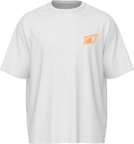 New Balance Men's Run Flow NB Dry T-Shirt - White