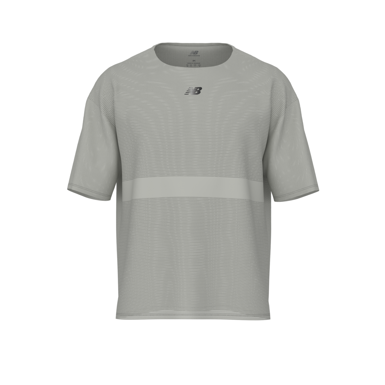New Balance Men's RC Jacquard T-Shirt - Boylston Grey