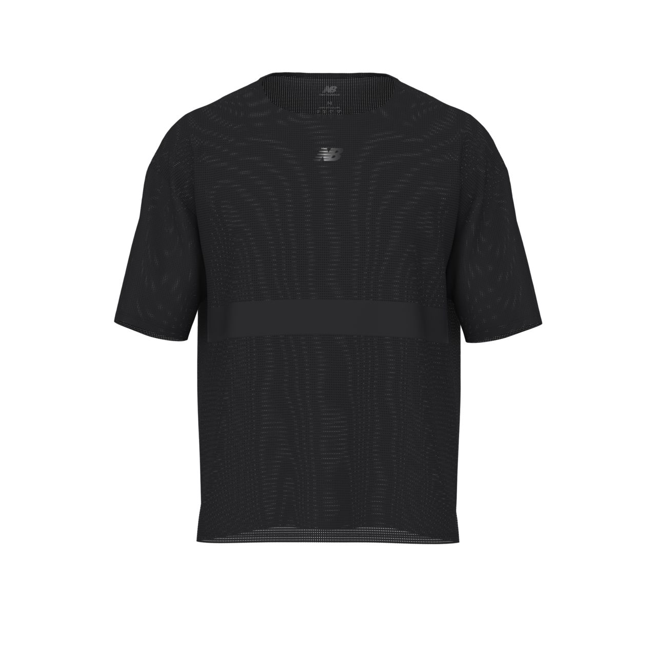 New Balance Men's RC Jacquard T-Shirt - Black