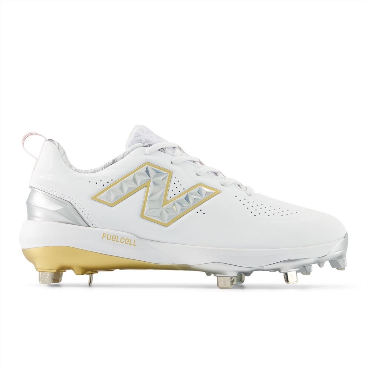 New Balance Fuse v5 Ring Season – White/Metallic Silver/Metallic Silver
