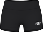 New Balance Women's Athletics 3 Inch Spandex Short - Black