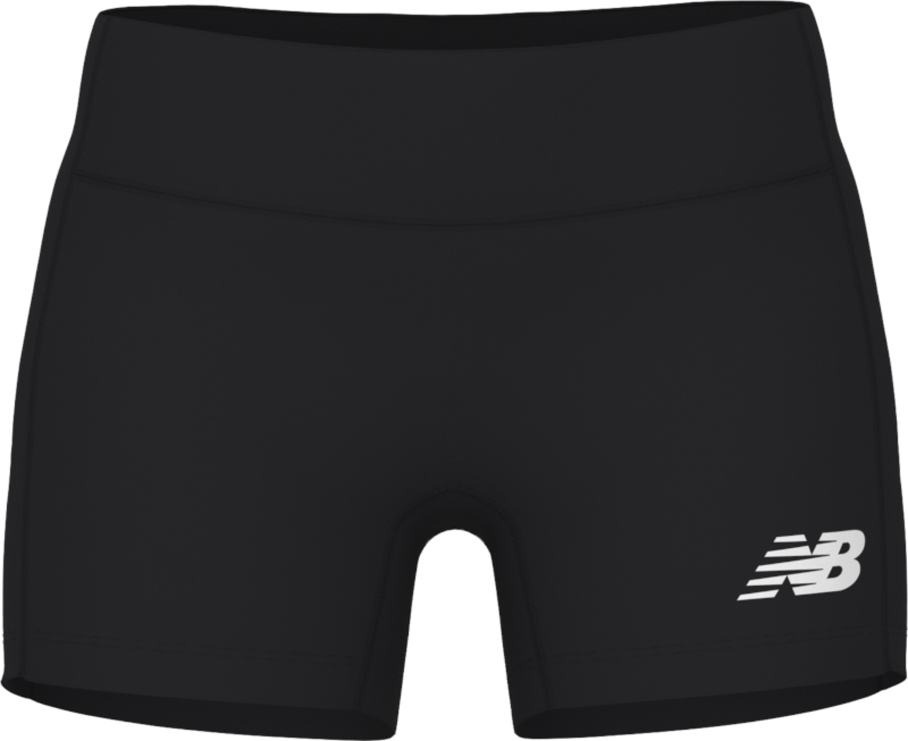 New Balance Women's Athletics 4 Inch Spandex Short - Black