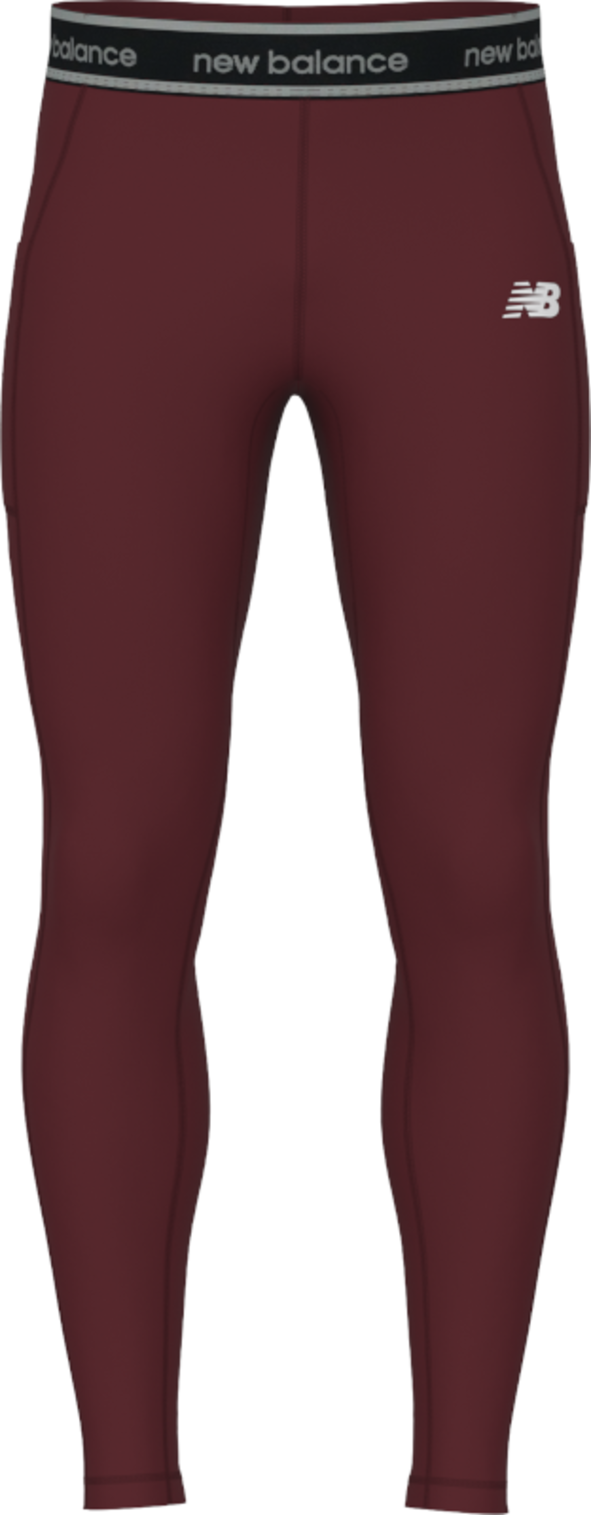 New Balance Men's Cold Weather Legging Base Layer - Red