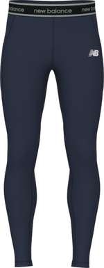 New Balance Men's Cold Weather Legging Base Layer - Blue