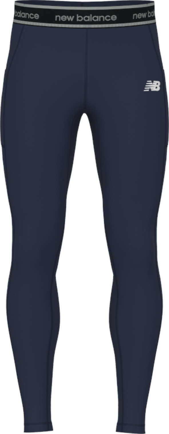New Balance Men's Cold Weather Legging Base Layer - Blue