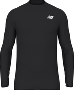 New Balance Men's Cold Weather Long Sleeve Base Layer - Black