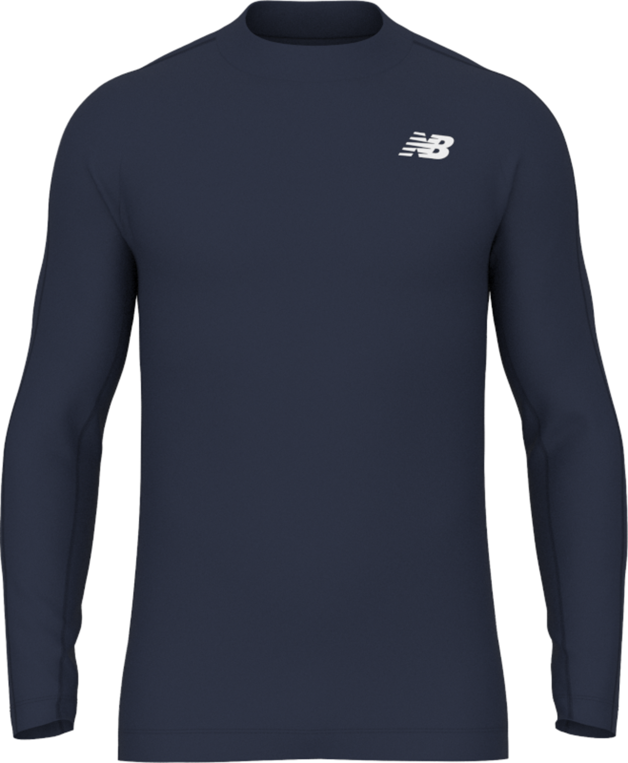 New Balance Men's Cold Weather Long Sleeve Base Layer - Blue