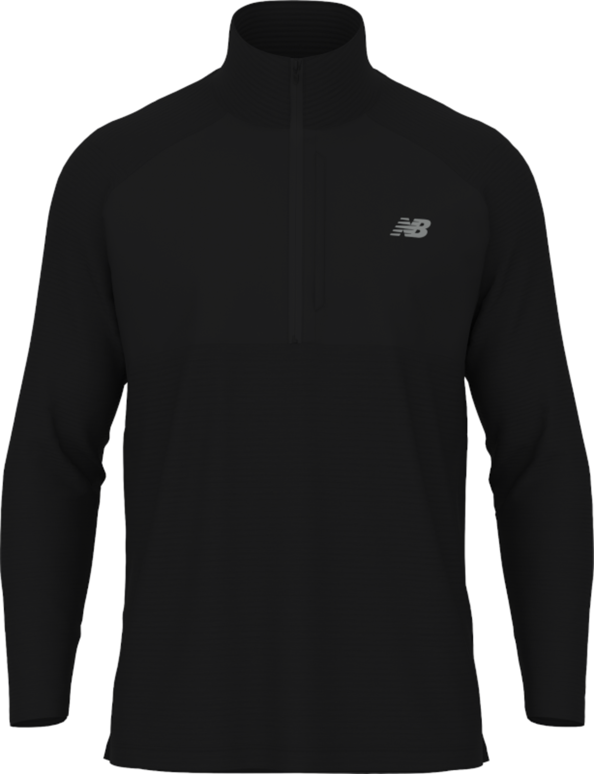 New Balance Men's Team Athletics Heat Grid 1/2 Zip - Black