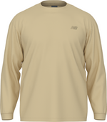 New Balance Men's Team Athletics Cotton Long Sleeve - Yellow