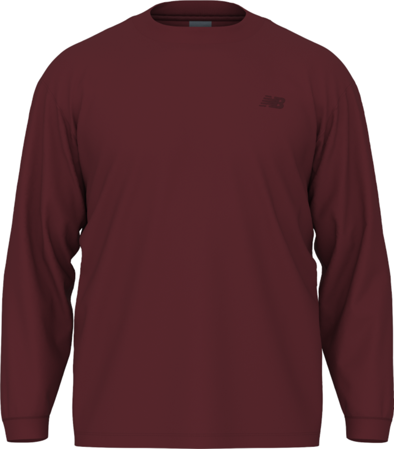 New Balance Men's Team Athletics Cotton Long Sleeve - Red