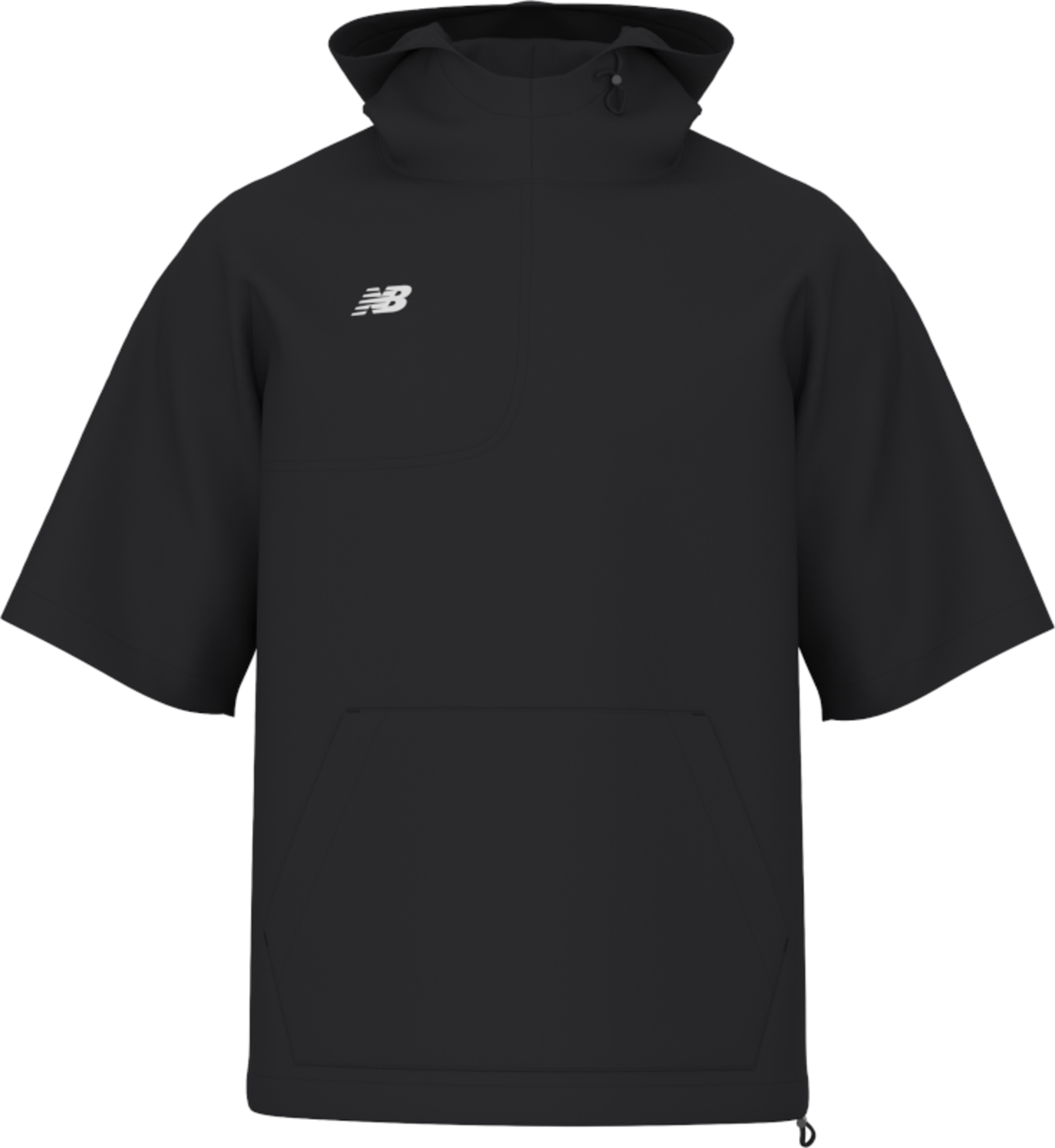 New Balance Team SS Fleece BP Hoodie – Black