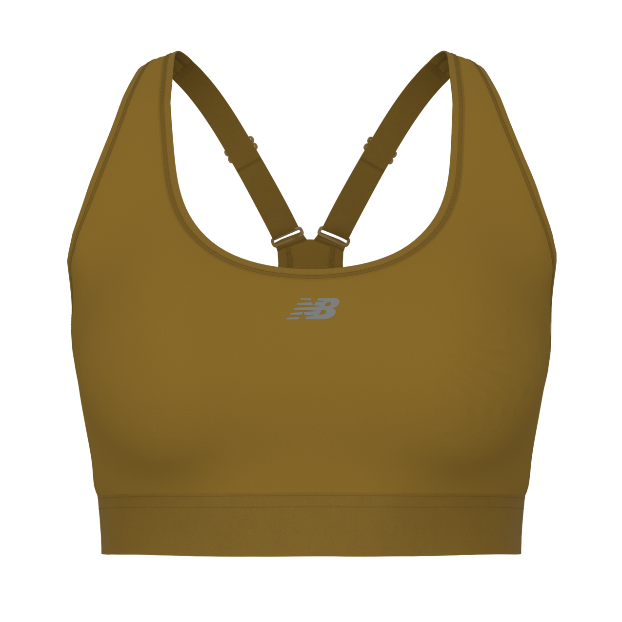 New Balance Women's NB Essential Run Bra - Basil Oil
