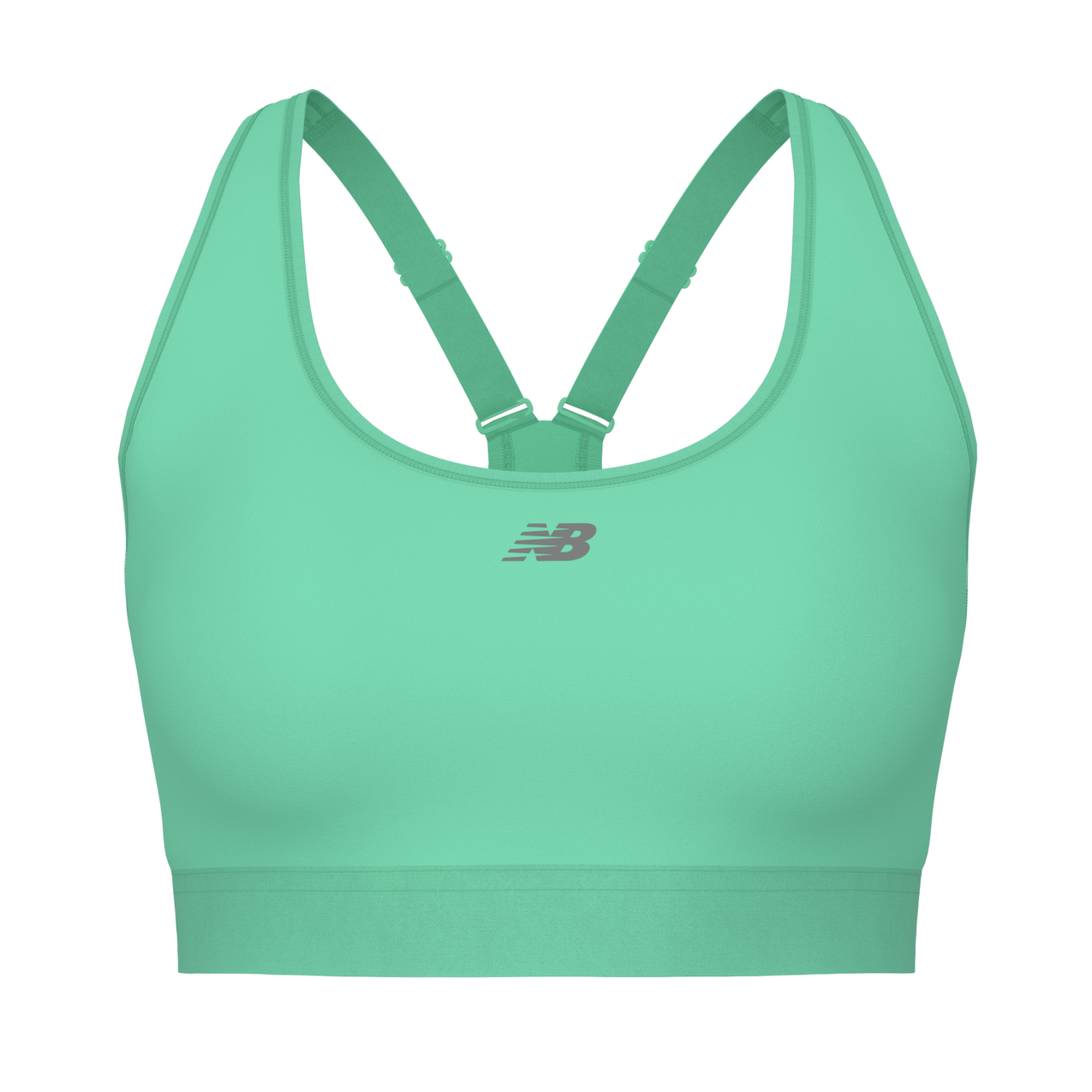 New Balance Women's NB Essential Run Bra - Bright Mint