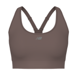 New Balance Women's NB Essential Run Bra - Brown