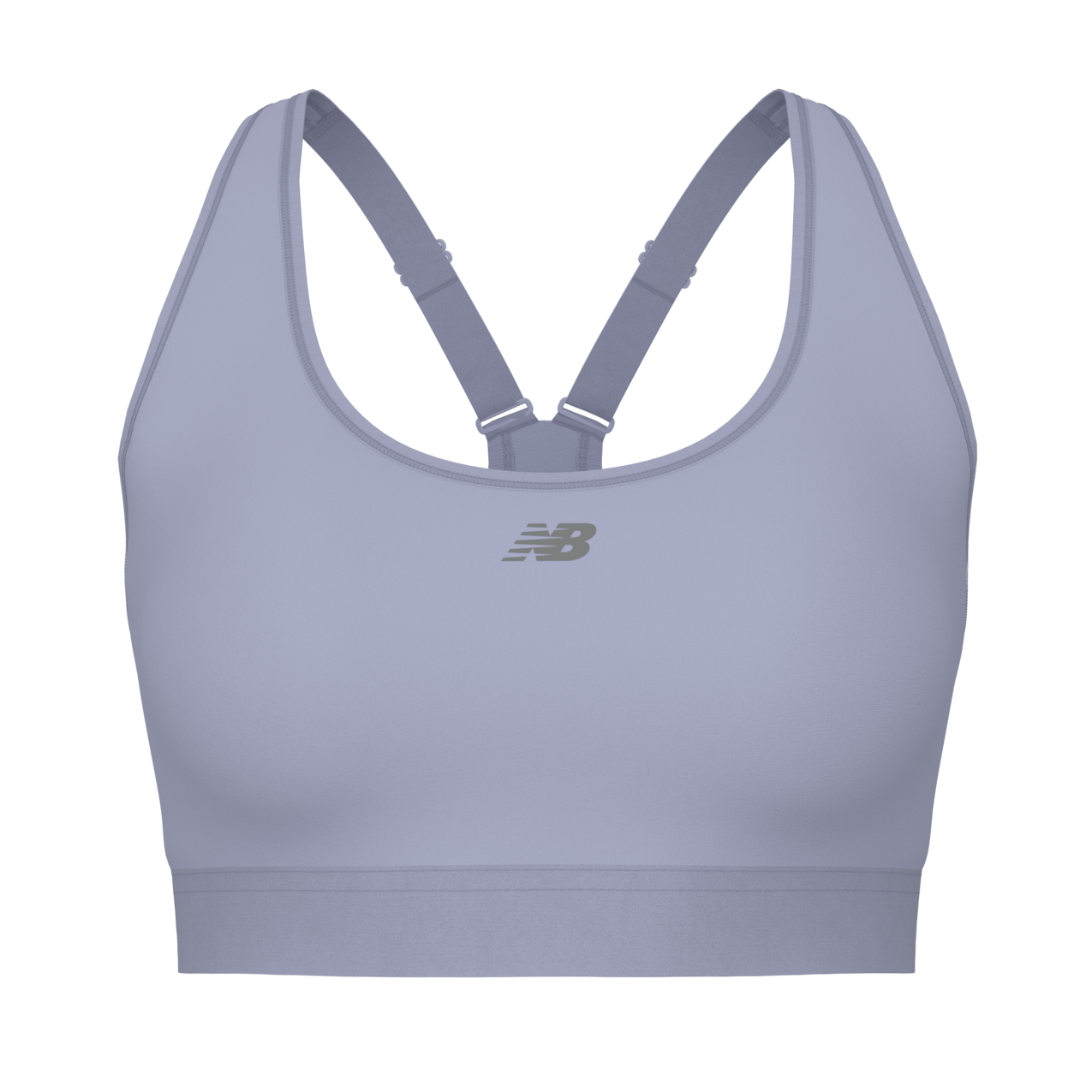 New Balance Women's NB Essential Run Bra - Smoked Violet