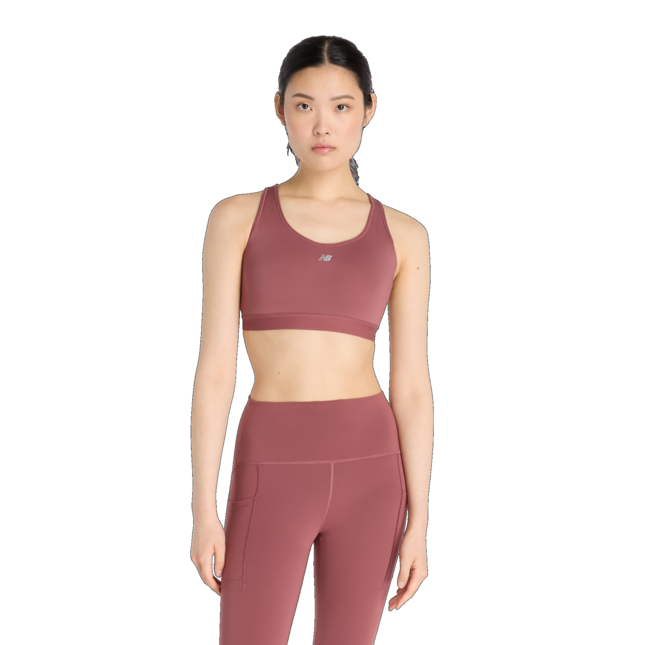 New Balance Women's NB Essential Run Bra - Red
