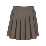 New Balance Women's Made in USA Pleated Skirt - Thunder Brown