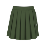 New Balance Women's Made in USA Pleated Skirt - Dark Alpine Green