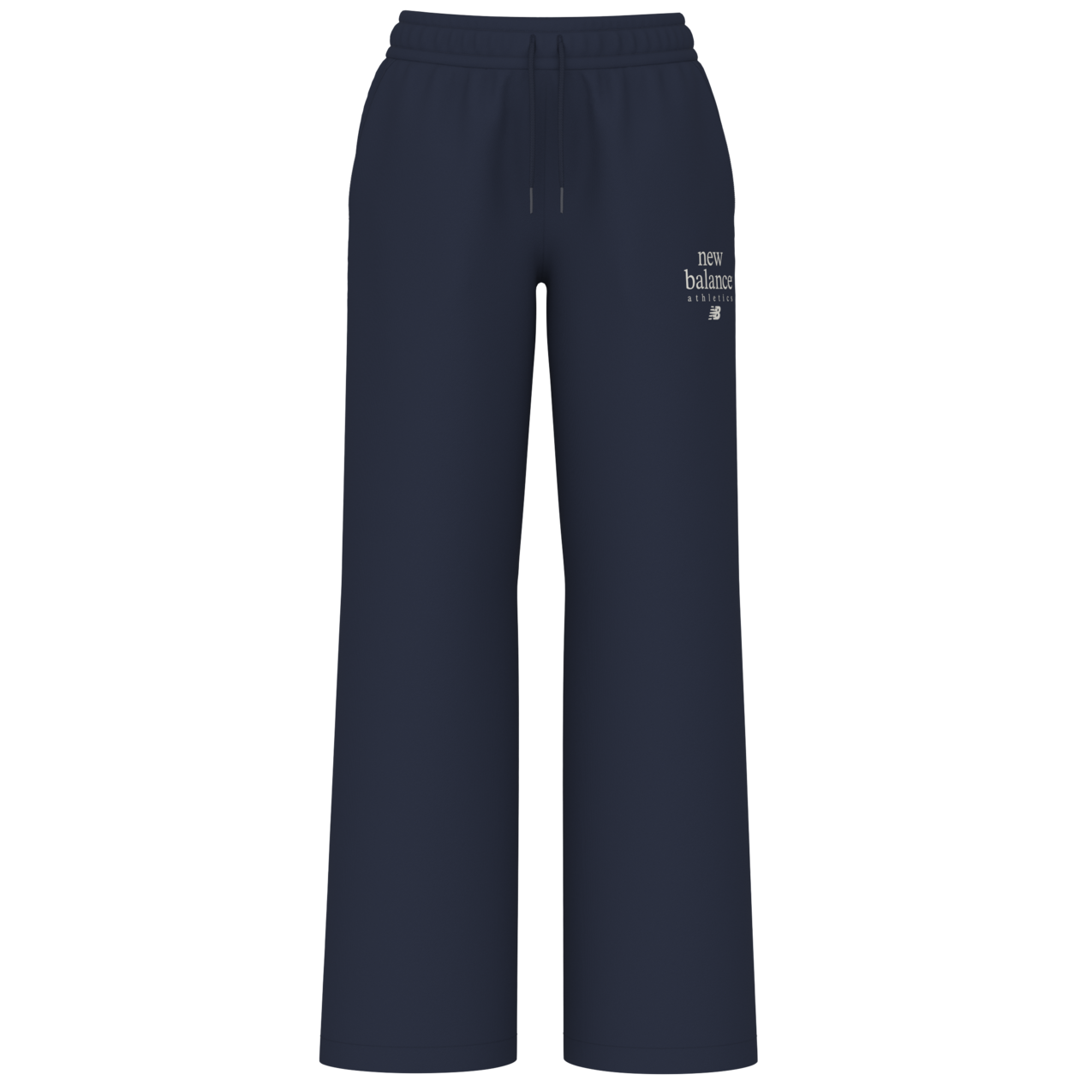 New Balance Women's Sport Linear  Fleece Wide Leg - Team Navy