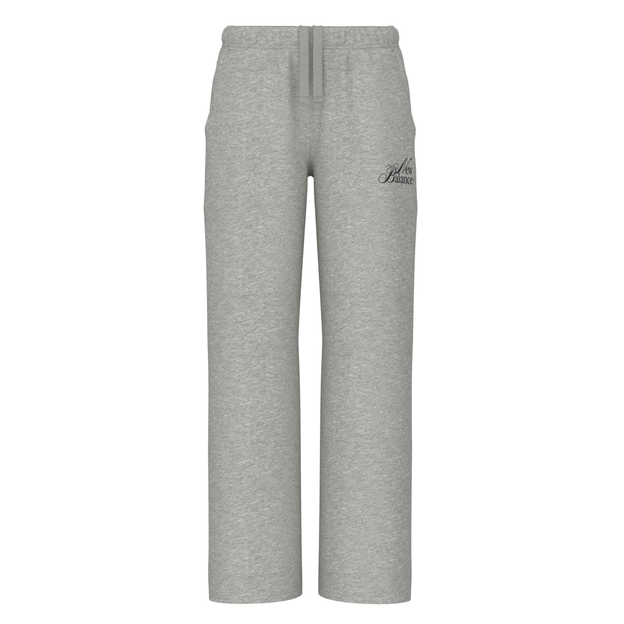 New Balance Women's Trackside Fleece Pant - Boylston Grey Heather
