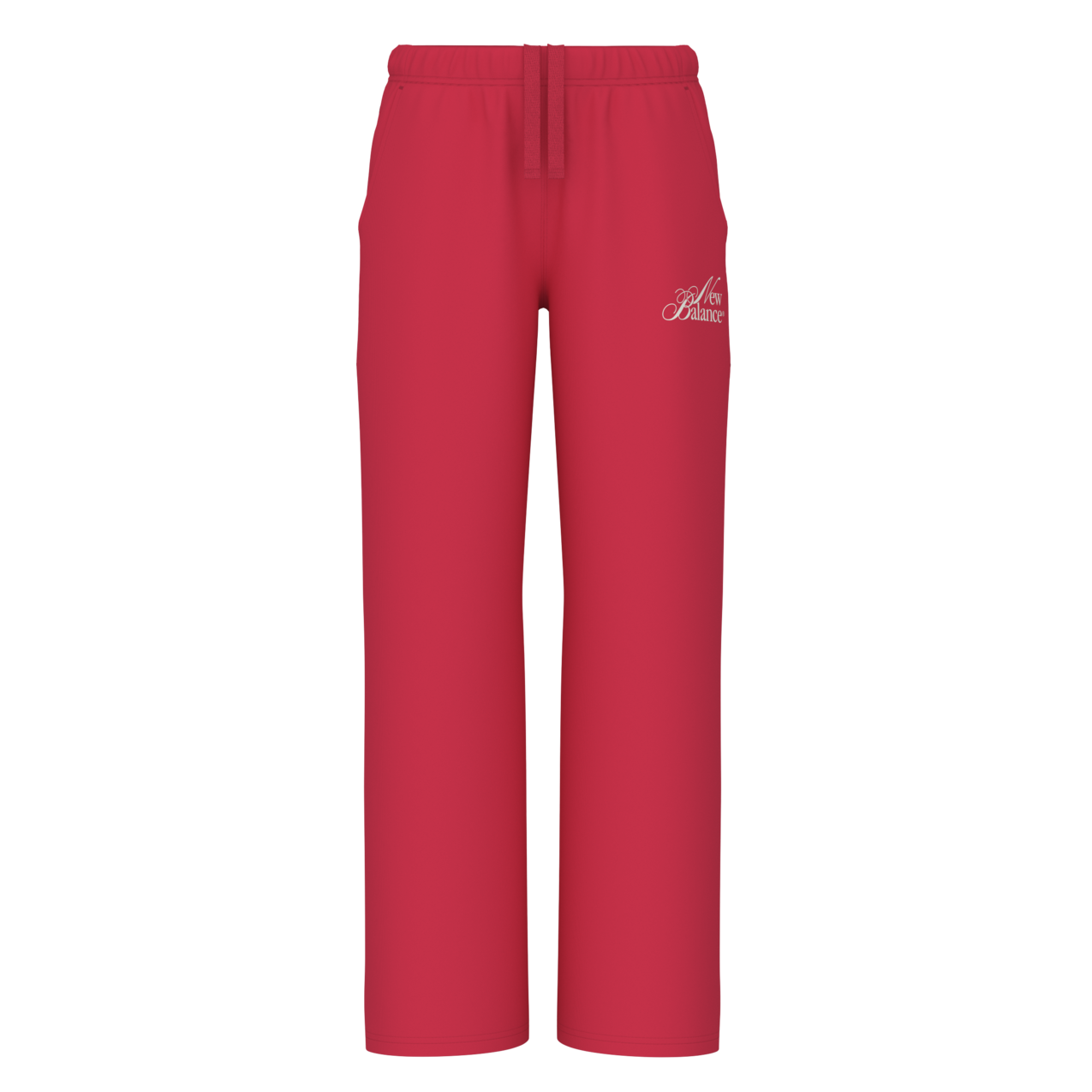 New Balance Women's Trackside Fleece Pant - Cherry Blast