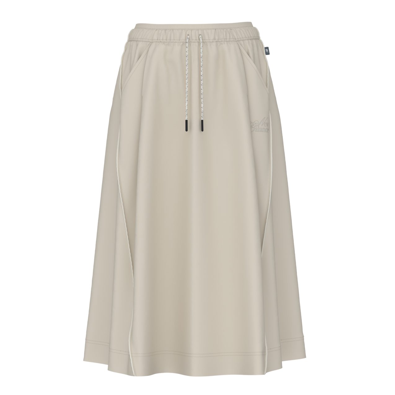 New Balance Women's Trackside Pro Midi Skirt - Linen