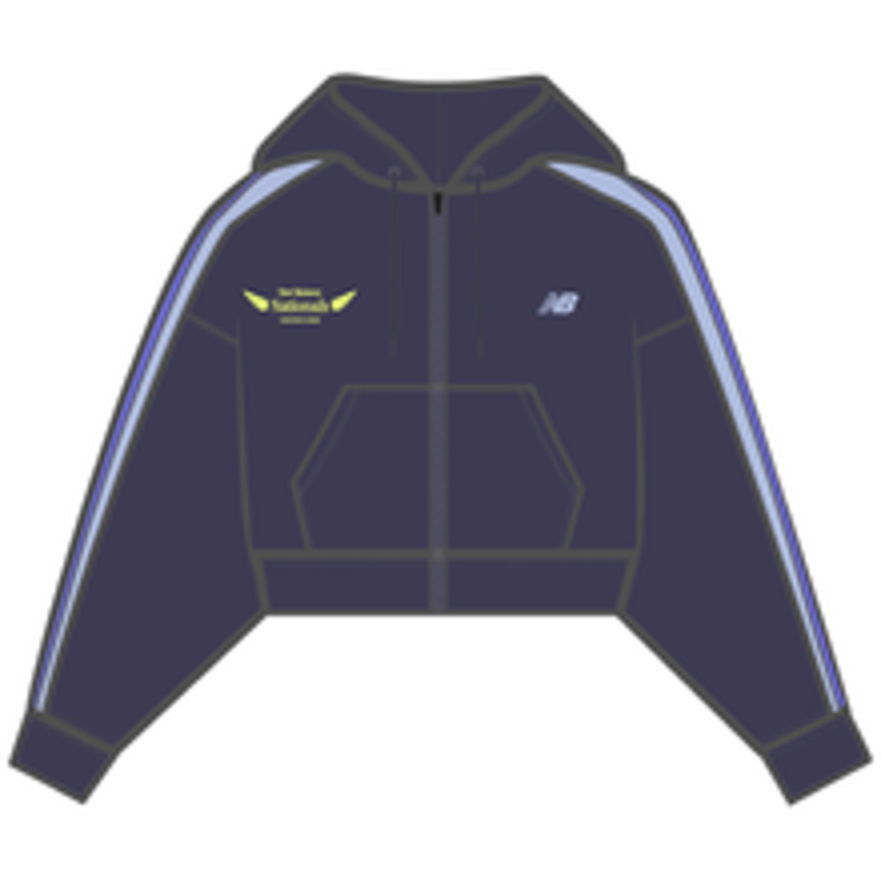 New Balance Women's New Balance Nationals Indoor Interlock Full Zip
