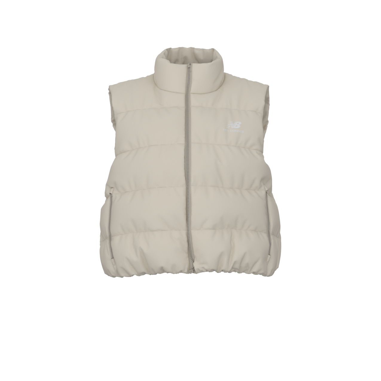 New Balance Women's Boston Puffer Vest - Linen